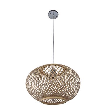 【リーズナブル】バンブーシェードペンダントライト1灯（W420×H290mm）*****