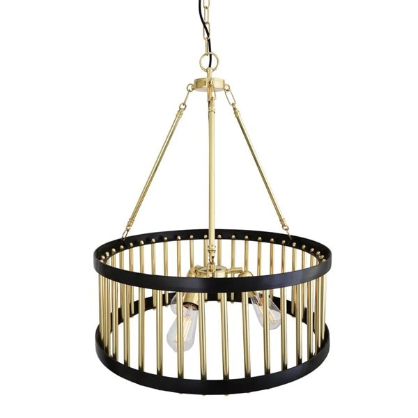 【Mullan】アイルランド・「GLEN」シャンデリア3灯(W600×H840mm)