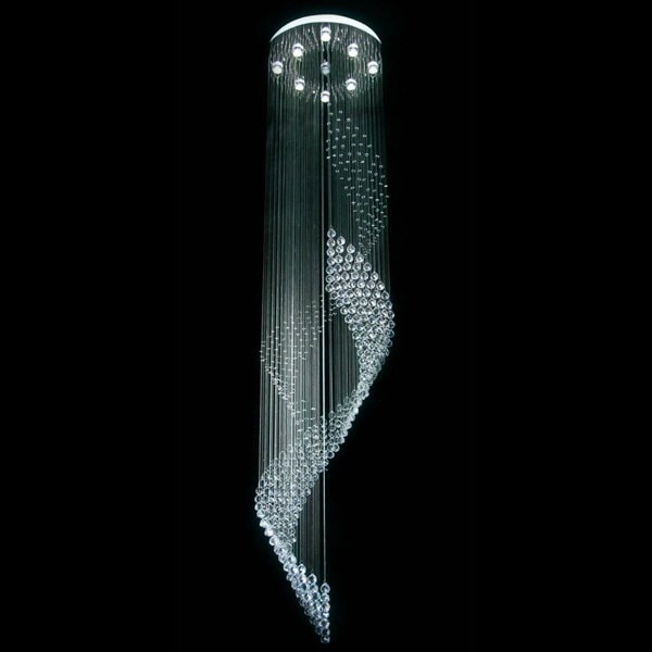 ラインシャンデリア 9灯(W600×H2000mm)