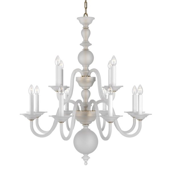 【Preciosa】「Eugene M-CONTEMPORARY COLOUR」シャンデリア12灯(W880×H980mm)