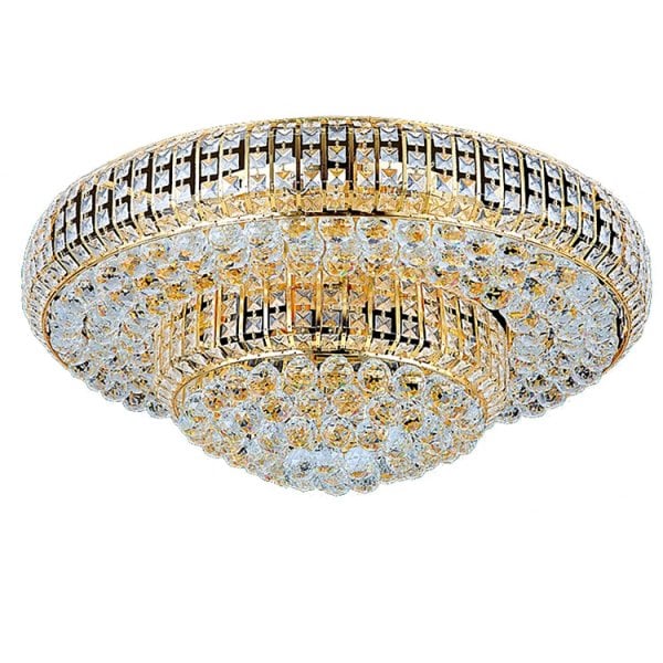 シーリングライト クリスタル照明 9/16灯（S:Φ600×320mm /L:Φ800