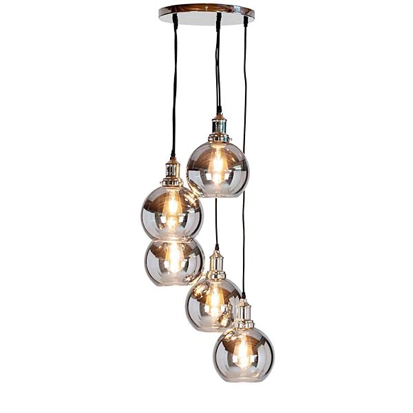 【Richmond Interiors】デザインペンダントライト「Camdon」 5灯（W450×D450×H1000mm）