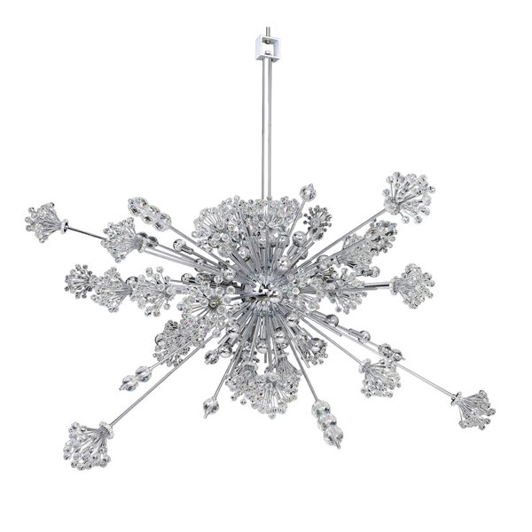 【ALLEGRI】アメリカ・デザインスプートニクシャンデリア 30灯(Φ1200×H1000-2050mm)