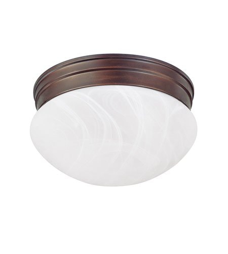 【41 Elizabeth】「Booker」アメリカ・フラッシュマウントシーリングライト2灯（Φ220×H120mm）