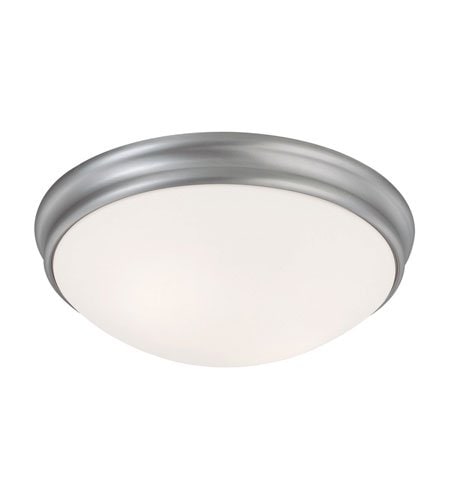 【41 Elizabeth】「Booker」アメリカ・フラッシュマウントシーリングライト2灯（Φ300×H80mm）