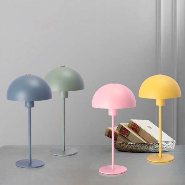 LEDテーブルライト 1灯 ブルー/グリーン/ピンク/イエロー （D200mm×H400mm）