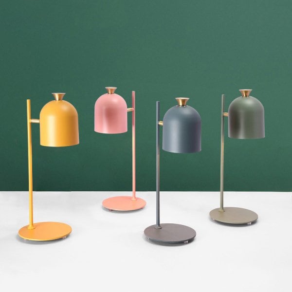 【法人様・店舗様限定】LEDテーブルライト 1灯 イエロー/ピンク/ブルー/グリーン （D190mm×H550mm）
