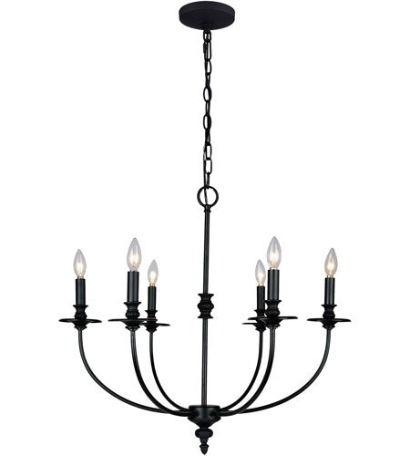 【41 Elizabeth】「Trinity」アメリカ・デザインシャンデリア　6灯（Φ630×H600mm）