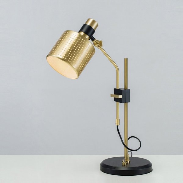 【リーズナブル】デザインテーブルライト ブラック/ホワイト (D315mm×H470mm) 