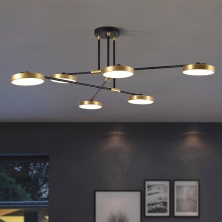 LEDペンダントライト　2/4/6灯 （L800～L1300mm×H280～H450mm）