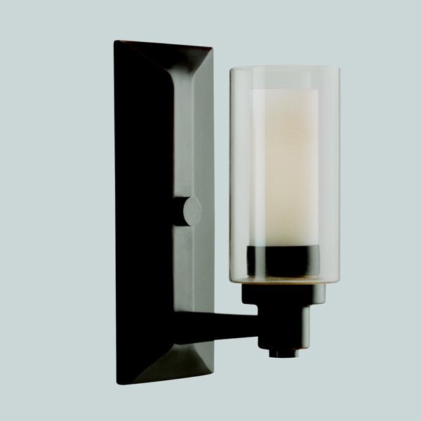 【KICHLER】アメリカ・キチラー社モダン・ブラケット1灯 アンティークブロンズ(W114×H254mm)