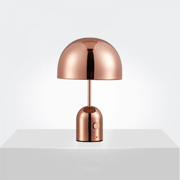 【法人様・店舗様限定】LEDテーブルライト 1灯 ローズゴールド/クローム （D280mm×H470mm） 