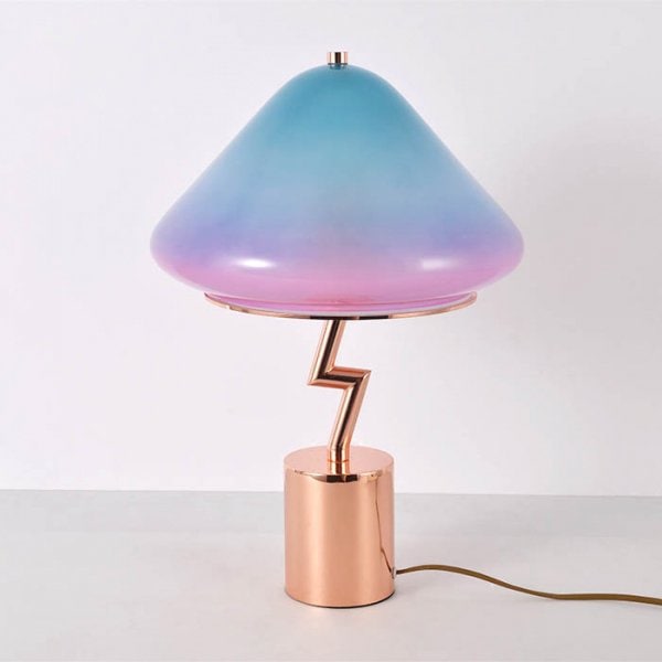 LEDテーブルライト 1灯 カラフル/ホワイト （D340mm×H420mm）