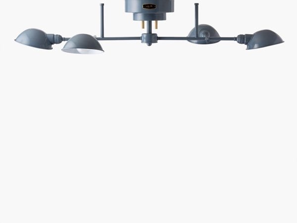 【HERMOSA】シーリングランプ「FINO 4」4灯・ヴィンテージグレー（W1040×H203mm）