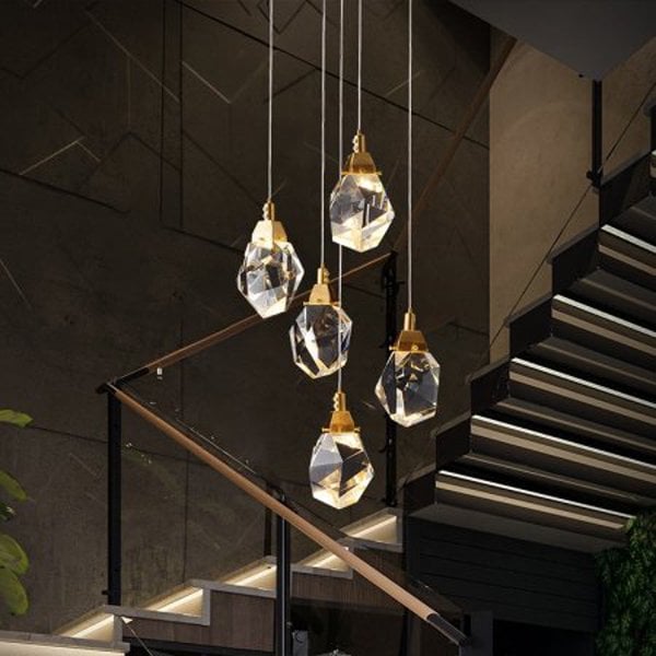 【リーズナブル】LEDペンダントライト １／3／5灯 （Ф110～Ф310×H1200mm）