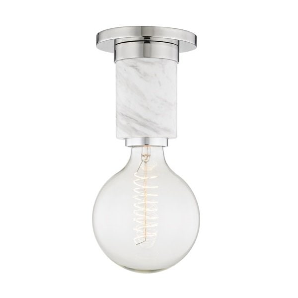 【MITZI】アメリカ・シーリングライト「ASIME」1灯・クローム（W127.0×H254.0mm）