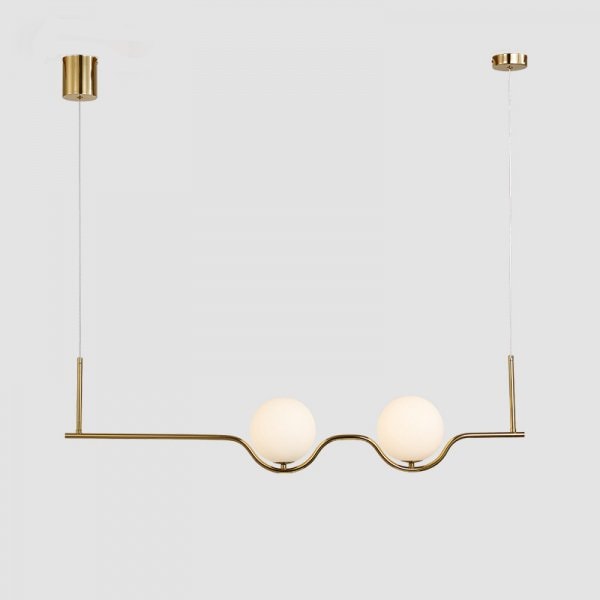 デザインペンダントライト 2灯 （L1030mm×H150mm）