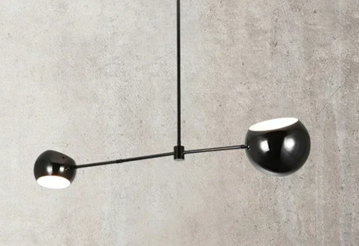 【リーズナブル】デザイン照明 モダンシャンデリア 2/4灯 （D1000mm×H800mm） 