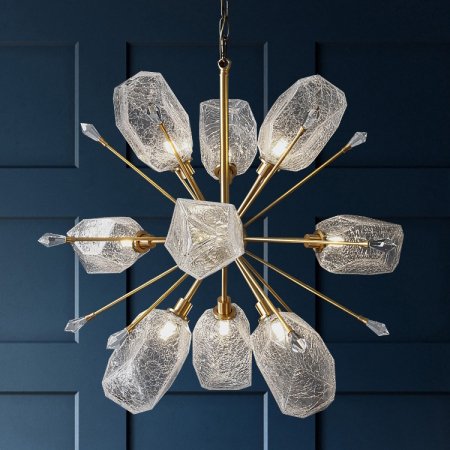 スプートニク・ペンダントライト 9灯 （D700mm×H590mm）