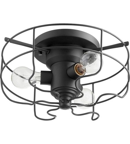 【QUORUM】アメリカ シーリングライト 3灯（W360×H190mm）