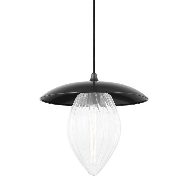 【MITZI】アメリカ・デザインペンダントライト・Ｌ「LANA」1灯・ブラック系（W381.0×H355.6mm）