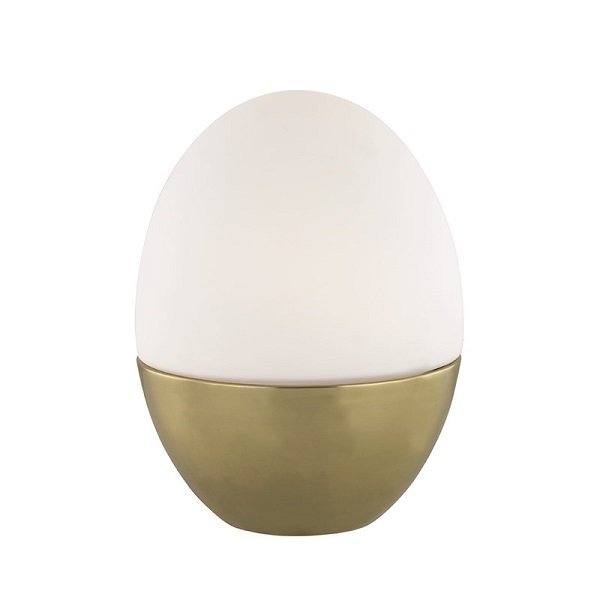 【MITZI】アメリカ・ガラステーブルライト・Ｓ「ORION」1灯・ゴールド（W190.5×H254.0mm）