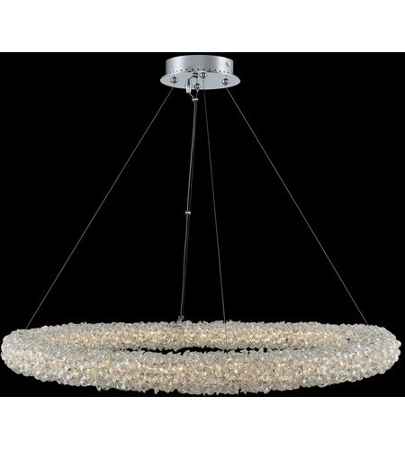 【ALLEGRI】アメリカ・ペンダントシーリングライト「Lina」クローム(Φ810×H50mm)