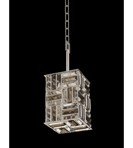 【ALLEGRI】アメリカ・ペンダントライト「Modello」1灯クローム(W150×H220×D150mm)