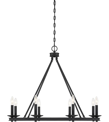 【SAVOY house】アメリカ・ デザインシャンデリア8灯（W830×H630×D830mm）