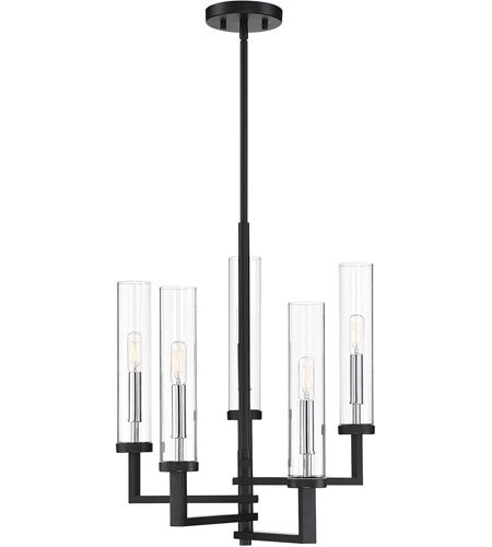 【SAVOY house】アメリカ・ デザインシャンデリア5灯（W420×H540×D440mm）