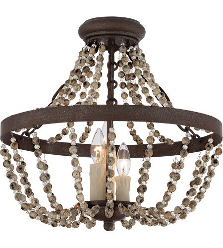 【SAVOY house】アメリカ・ デザインシーリングライト 3灯（W450×H440×D450mm）