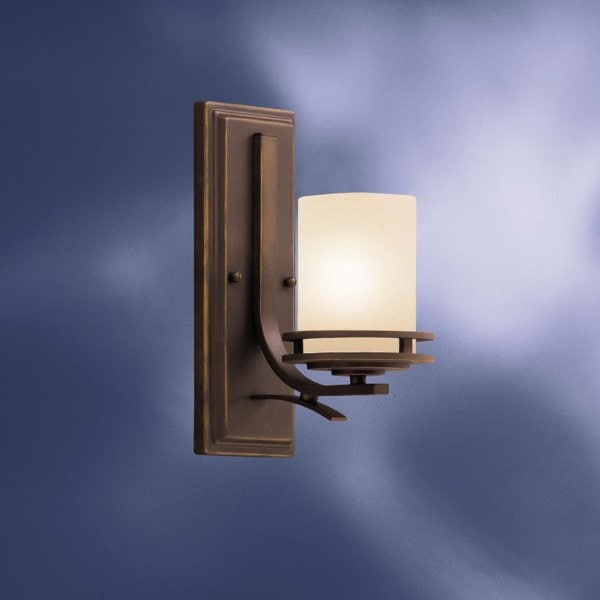 【KICHLER】アメリカ・キチラー社モダン ブラケット1灯 アンティークブロンズ(W140×H305mm)