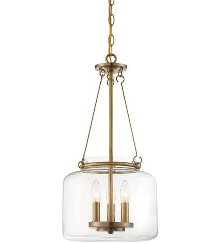 【SAVOY house】アメリカ・ デザインペンダントライト 3灯（W300×H600×D300mm）