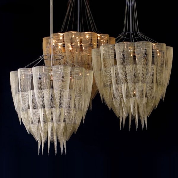 JCTELNIY】モダンシャンデリア ボールチェーン/ノーマルチェーン