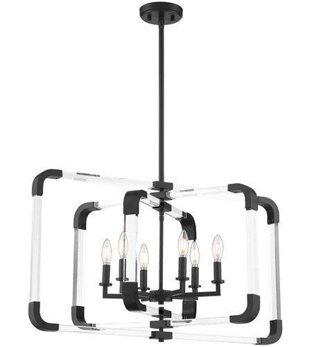 【SAVOY house】アメリカ・ デザインペンダントライト　6灯（W620×H520×D800mm）