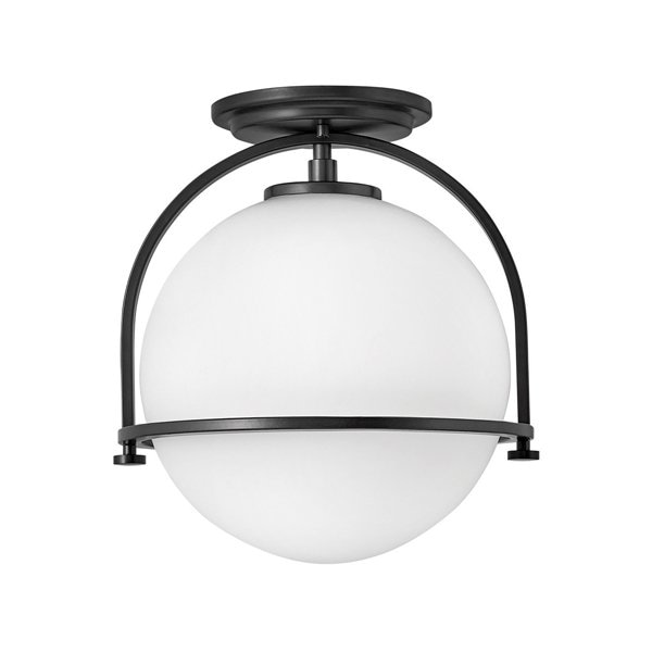 【HINKLEY】ガラスボールシェードシーリングライト「SOMERSET」1灯（L292×W292×H318mm）