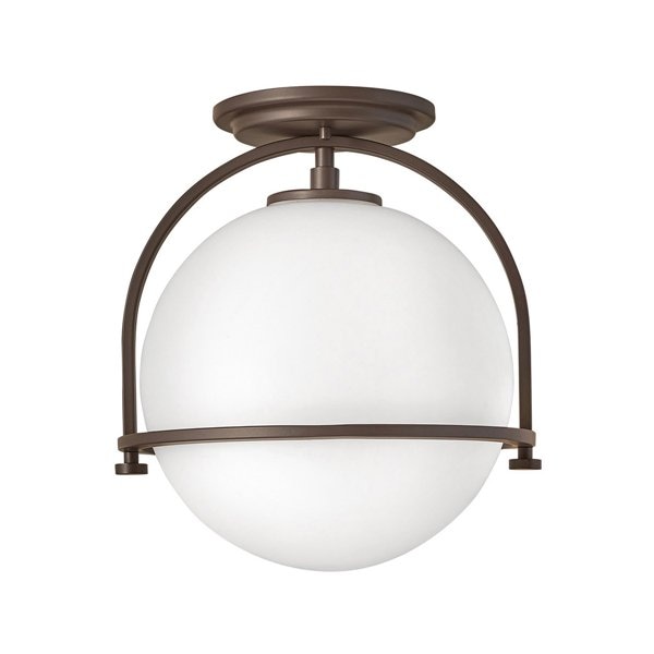 【HINKLEY】ガラスボールシェードシーリングライト「SOMERSET」1灯（L292×W292×H318mm）