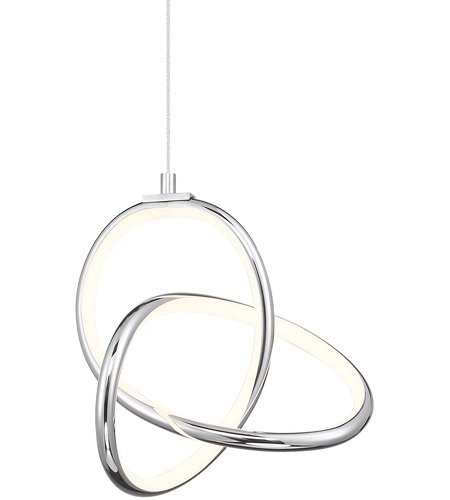 【WAC LIGHTING】ミニペンダントシーリングライト「Vornado」1灯（L189×W189×H189mm）