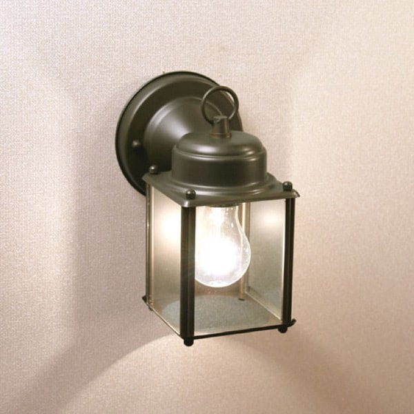 【KICHLER】アメリカ・キチラー社屋外用ブラケット(防雨型)1灯 アンティークブロンズ(W127×H203mm)