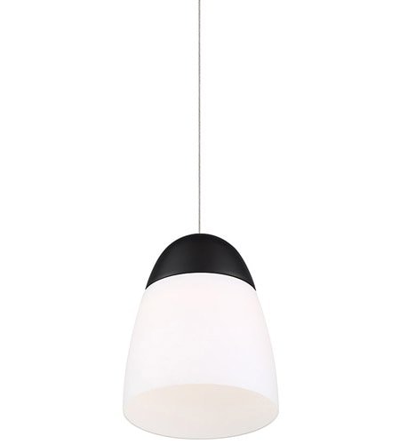 【WAC LIGHTING】ブラックミニペンダントシーリングライト「Dimple」1灯（L179×W179×H224mm）