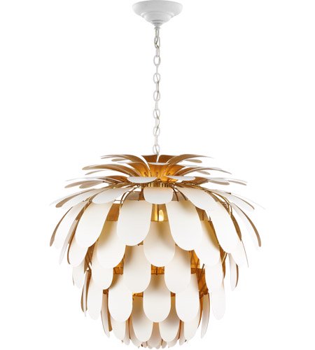 【Visual Comfort】アメリカ・シャンデリア「E. F. Chapman Cynara」6灯(W930×H840mm)