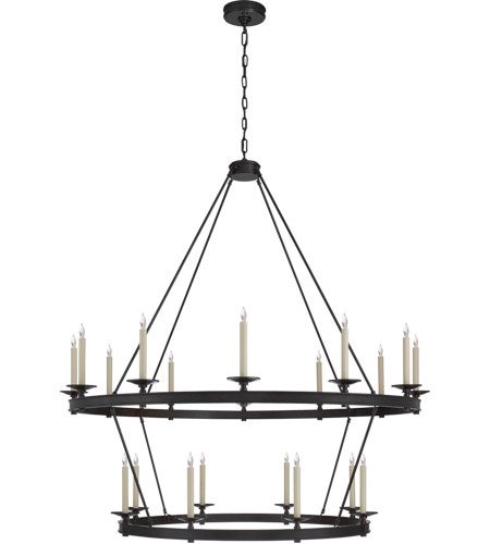 【Visual Comfort】アメリカ・シャンデリア「Chapman & Myers Launceton」20灯(W1350×H1400mm)