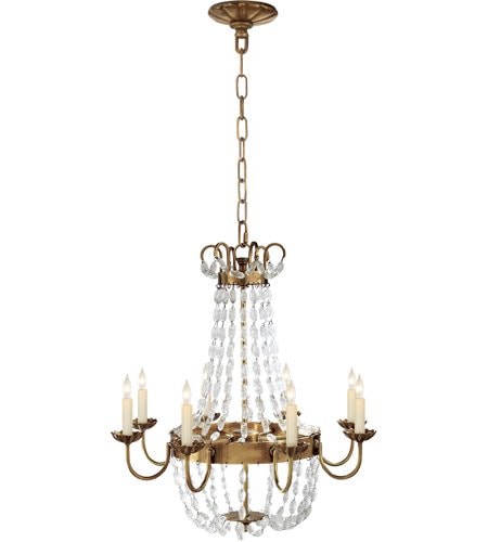 【Visual Comfort】アメリカ・シャンデリア「E F Chapman Paris Flea Market」8灯(W610×H660mm)