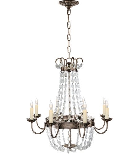 【Visual Comfort】アメリカ・シャンデリア「E F Chapman Paris Flea Market」8灯(W610×H660mm)