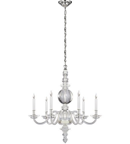 【Visual Comfort】アメリカ・シャンデリア「E. F. Chapman George Ii」6灯(W760×H790mm)