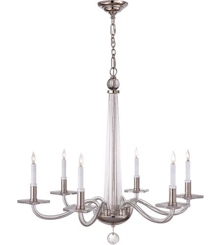 【Visual Comfort】アメリカ・シャンデリア「E. F. Chapman Robinson」6灯(W810×H770mm)