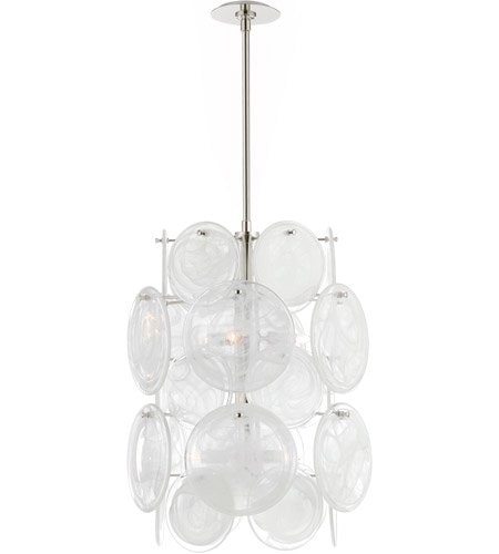 【Visual Comfort】アメリカ・シャンデリア「AERIN Loire」6灯(W510×H700mm)