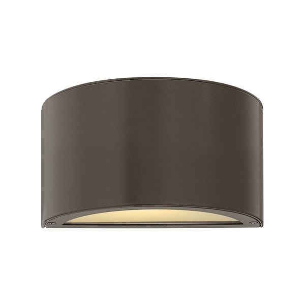 【HINKLEY】LEDアウトドア・ウォールライト「Luna」1灯（L102×W229×H127mm）