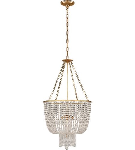 【Visual Comfort】アメリカ・シャンデリア「AERIN Jacqueline」4灯(W480×H890mm)