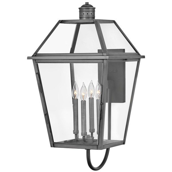 【HINKLEY】アウトドア・ウォールライト「Heritage Nouvelle」4灯（L464×W394×H775mm）